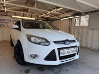 USED 2012 12 FORD FOCUS 1.6 TDCi Zetec Hatchback 5dr Diesel Manual Euro 5 (s/s) (115 ps)+2 KEYS+11 SERVICE STAMPS+NAV 2 KEYS+11 SERVICE STAMPS+NAV+SENSORS+LOW INSURANCE+ALLOYS+AIRCON+LOW TAX+&pound;20 TAX+DAB+HPI CLEAR