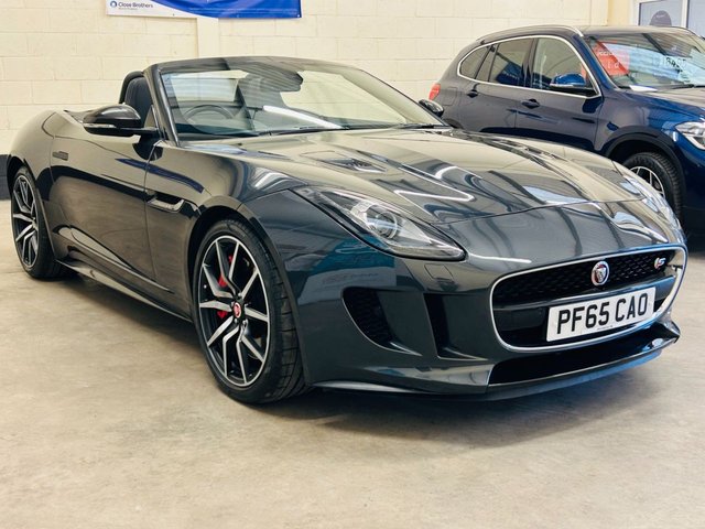 2016 65 Jaguar F-Type 3.0 V6 S Convertible 2 Door Petrol Auto AWD Euro 6 (s/s) (380 ps)
