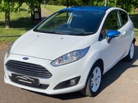 USED 2017 17 FORD FIESTA 1.25 Zetec White Edition Spring Hatchback 3dr Excellent  Service History