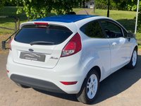 USED 2017 17 FORD FIESTA 1.25 Zetec White Edition Spring Hatchback 3dr Excellent  Service History