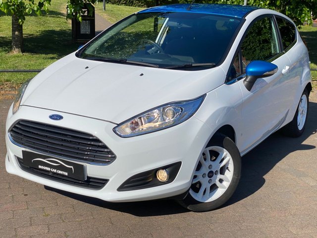 2017 17 Ford Fiesta 1.25 Zetec White Edition Spring Hatchback 3dr