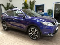 USED 2016 16 NISSAN QASHQAI 1.2 DIG-T Tekna SUV 5dr Petrol Manual 2WD Euro 6 (s/s) (115 ps) NICE TIDY EXAMPLE CAZ ULEZ COMPLIANT SAT NAV LEATHER HEATED SEATS CRUISE CONTROL REAR VIEW CAMERA PARKING SENSORS