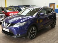 USED 2016 16 NISSAN QASHQAI 1.2 DIG-T Tekna SUV 5dr Petrol Manual 2WD Euro 6 (s/s) (115 ps) NICE TIDY EXAMPLE CAZ ULEZ COMPLIANT SAT NAV LEATHER HEATED SEATS CRUISE CONTROL REAR VIEW CAMERA PARKING SENSORS