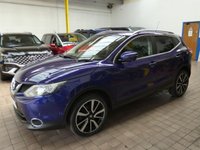 USED 2016 16 NISSAN QASHQAI 1.2 DIG-T Tekna SUV 5dr Petrol Manual 2WD Euro 6 (s/s) (115 ps) NICE TIDY EXAMPLE CAZ ULEZ COMPLIANT SAT NAV LEATHER HEATED SEATS CRUISE CONTROL REAR VIEW CAMERA PARKING SENSORS