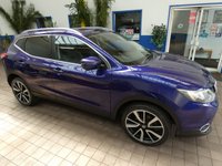 USED 2016 16 NISSAN QASHQAI 1.2 DIG-T Tekna SUV 5dr Petrol Manual 2WD Euro 6 (s/s) (115 ps) NICE TIDY EXAMPLE CAZ ULEZ COMPLIANT SAT NAV LEATHER HEATED SEATS CRUISE CONTROL REAR VIEW CAMERA PARKING SENSORS