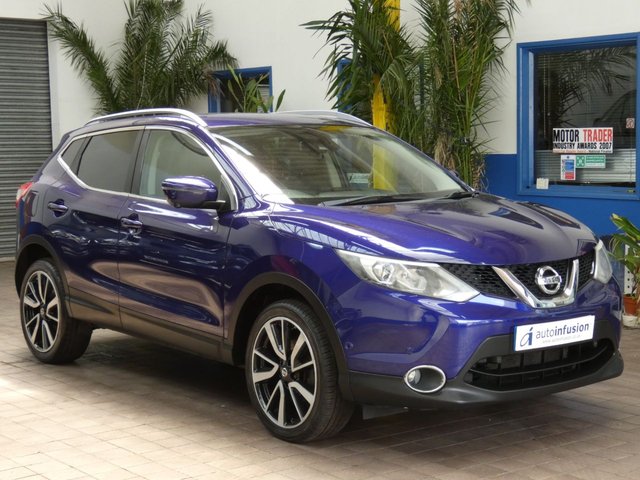 2016 16 Nissan Qashqai 1.2 DIG-T Tekna SUV 5dr Petrol Manual 2WD Euro 6 (s/s) (115 ps)
