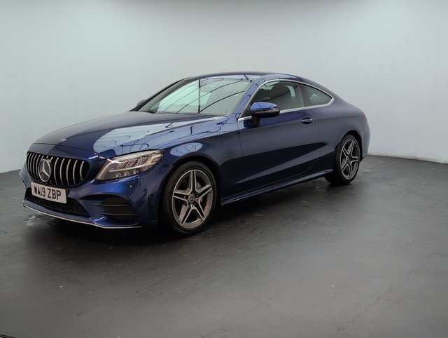 USED 2019 19 Mercedes-Benz C Class 1.5 C200 Mhev Amg Line Coupe 2dr Petrol G-Tronic+ Euro 6 (s/S) (198 Ps) - Usb + Dab Digital Radio -