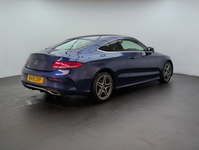 USED 2019 19 Mercedes-Benz C Class 1.5 C200 Mhev Amg Line Coupe 2dr Petrol G-Tronic+ Euro 6 (s/S) (198 Ps) - Usb + Dab Digital Radio -
