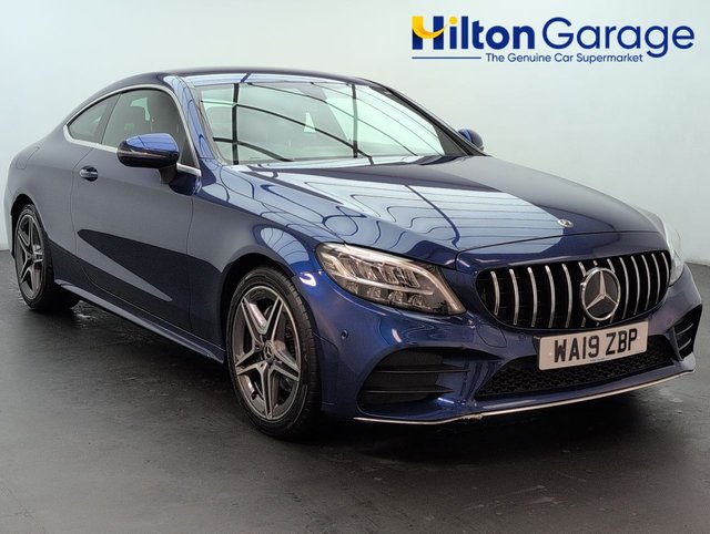 USED 2019 19 Mercedes-Benz C Class 1.5 C200 Mhev Amg Line Coupe 2dr Petrol G-Tronic+ Euro 6 (s/S) (198 Ps) - Usb + Dab Digital Radio -
