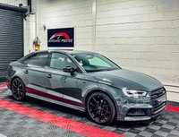 USED 2017 17 AUDI A3 1.4 TFSI CoD Black Edition Saloon 4dr Petrol S Tronic Euro 6 (s/s) (150 ps) 
