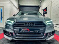 USED 2017 17 AUDI A3 1.4 TFSI CoD Black Edition Saloon 4dr Petrol S Tronic Euro 6 (s/s) (150 ps) 