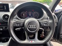 USED 2017 17 AUDI A3 1.4 TFSI CoD Black Edition Saloon 4dr Petrol S Tronic Euro 6 (s/s) (150 ps) 