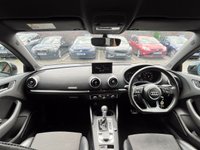 USED 2017 17 AUDI A3 1.4 TFSI CoD Black Edition Saloon 4dr Petrol S Tronic Euro 6 (s/s) (150 ps) 