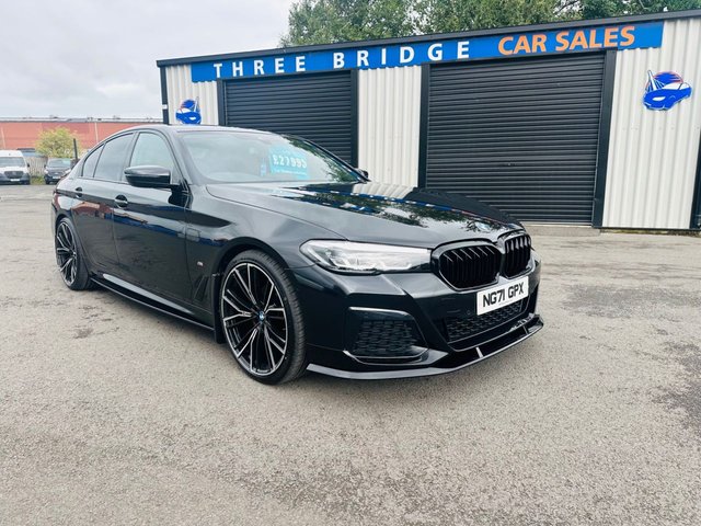 2021 5 SERIES 2.0 520D MHT M SPORT SALOON 4DR DIESEL HYBRID STEPTRONIC EURO 6... photo