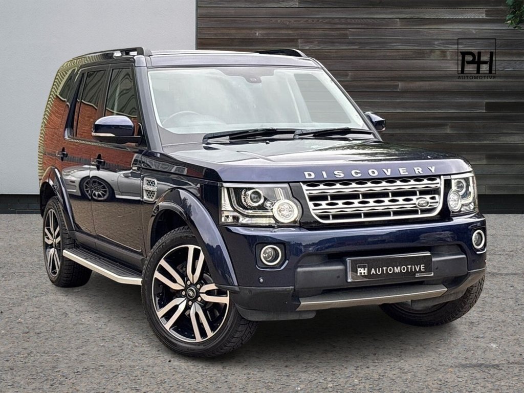 USED 2015 15 LAND ROVER DISCOVERY 4 3.0 SD V6 HSE Luxury SUV 5dr Diesel Auto 4WD Euro 5 (s/s) (255 bhp) STUNNING HISTORY|TOW BAR|STEPS