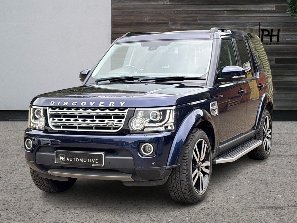 USED 2015 15 LAND ROVER DISCOVERY 4 3.0 SD V6 HSE Luxury SUV 5dr Diesel Auto 4WD Euro 5 (s/s) (255 bhp) STUNNING HISTORY|TOW BAR|STEPS