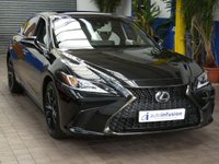 USED 2023 23 LEXUS ES 2.5 300h F Sport Saloon 4dr Petrol Hybrid E-CVT Euro 6 (s/s) (218 ps) SAT NAV LEATHER INTERIOR HEATED SEATS HEATED STEERING WHEEL CRUISE CONTROL REAR VIEW CAMERA PARKING SENSORS 1 OWNER SERVICE HISTORY LEXUS WARRANTY TILL MARCH 2033