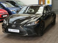 USED 2023 23 LEXUS ES 2.5 300h F Sport Saloon 4dr Petrol Hybrid E-CVT Euro 6 (s/s) (218 ps) SAT NAV LEATHER INTERIOR HEATED SEATS HEATED STEERING WHEEL CRUISE CONTROL REAR VIEW CAMERA PARKING SENSORS 1 OWNER SERVICE HISTORY LEXUS WARRANTY TILL MARCH 2033