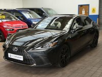 USED 2023 23 LEXUS ES 2.5 300h F Sport Saloon 4dr Petrol Hybrid E-CVT Euro 6 (s/s) (218 ps) SAT NAV LEATHER INTERIOR HEATED SEATS HEATED STEERING WHEEL CRUISE CONTROL REAR VIEW CAMERA PARKING SENSORS 1 OWNER SERVICE HISTORY LEXUS WARRANTY TILL MARCH 2033