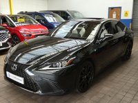 USED 2023 23 LEXUS ES 2.5 300h F Sport Saloon 4dr Petrol Hybrid E-CVT Euro 6 (s/s) (218 ps) SAT NAV LEATHER INTERIOR HEATED SEATS HEATED STEERING WHEEL CRUISE CONTROL REAR VIEW CAMERA PARKING SENSORS 1 OWNER SERVICE HISTORY LEXUS WARRANTY TILL MARCH 2033