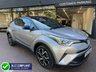 USED 2017 17 TOYOTA C-HR 1.2 VVT-i Dynamic SUV 5dr Petrol CVT Euro 6 (s/s) (115 ps) FRONT AND REAR PARKING SENSORS