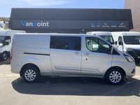 USED 2021 21 FORD TRANSIT CUSTOM 2.0 320 EcoBlue Limited Crew Van Double Cab 5dr Diesel Manual L2 H1 Euro 6 (s/s) (6 Seat) (130 ps) 