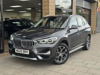 USED 2020 20 BMW X1 2.0 20i xLine SUV 5dr Petrol DCT sDrive Euro 6 (s/s) (192 ps) Oyster Dakota Sports Seats