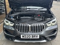 USED 2020 20 BMW X1 2.0 20i xLine SUV 5dr Petrol DCT sDrive Euro 6 (s/s) (192 ps) Oyster Dakota Sports Seats