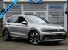 USED 2018 67 VOLKSWAGEN TIGUAN 2.0 TDI R-Line SUV 5dr Diesel DSG 4Motion Euro 6 (s/s) (150 ps) Stunning Tigaun 2.0 TDI R-Line Tech SUV 5dr Diesel DSG 4Motion Euro 6 (s/s) (150 ps) Finished in TUNGSTEN SILVER MET with contrasting Alcantara heated trim. This high spec Tiguan has a more sophisticated look to add to its high quality interior and high spec. In short this Tiguan is spacious, comfortable and great to drive. Features include, Apple Play, 20" Alloys, Pan Roof, Virtual Dash, Nav, DAB, B/Tooth, Heated Seats, rear view Camera, Auto Parking, Front and Rear Park Sensors and much more.