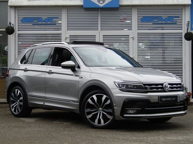 2018 67 Volkswagen Tiguan 2.0 TDI R-Line SUV 5dr Diesel DSG 4Motion Euro 6 (s/s) (150 ps)