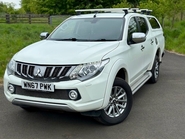 2017 67 Mitsubishi L200 2.4 DI-D DC Barbarian Pickup Double Cab 4dr Diesel Manual 4WD Euro 6 (178 ps)