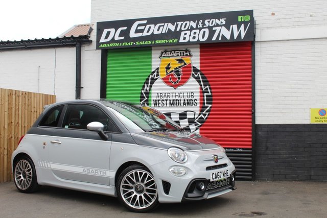 2017 67 Abarth 595 1.4 T-Jet Turismo Hatchback 3dr Petrol Manual Euro 6 (165 bhp)