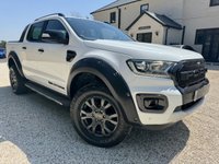 USED 2019 19 FORD RANGER 2.0 EcoBlue Wildtrak Pickup Double Cab 4dr Diesel Auto 4WD Euro 6 (s/s) (213 ps) NO VAT, 2 KEYS, BELT CHANGED