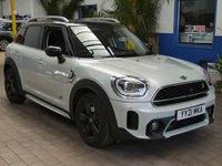 USED 2021 21 MINI COUNTRYMAN 1.5 10kWh Cooper SE Classic SUV 5dr Petrol Plug-in Hybrid Auto ALL4 Euro 6 (s/s) (222 ps) SAT NAV PLUS COMFORT PLUS CAMERA CRUISE PARK SENSORS 1 OWNER SERVICE HISTORY WARRANTY