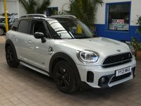 USED 2021 21 MINI COUNTRYMAN 1.5 10kWh Cooper SE Classic SUV 5dr Petrol Plug-in Hybrid Auto ALL4 Euro 6 (s/s) (222 ps) SAT NAV PLUS COMFORT PLUS CAMERA CRUISE PARK SENSORS 1 OWNER SERVICE HISTORY WARRANTY