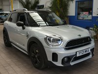 USED 2021 21 MINI COUNTRYMAN 1.5 10kWh Cooper SE Classic SUV 5dr Petrol Plug-in Hybrid Auto ALL4 Euro 6 (s/s) (222 ps) SAT NAV PLUS COMFORT PLUS CAMERA CRUISE PARK SENSORS 1 OWNER SERVICE HISTORY WARRANTY