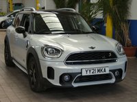 USED 2021 21 MINI COUNTRYMAN 1.5 10kWh Cooper SE Classic SUV 5dr Petrol Plug-in Hybrid Auto ALL4 Euro 6 (s/s) (222 ps) SAT NAV PLUS COMFORT PLUS CAMERA CRUISE PARK SENSORS 1 OWNER SERVICE HISTORY WARRANTY