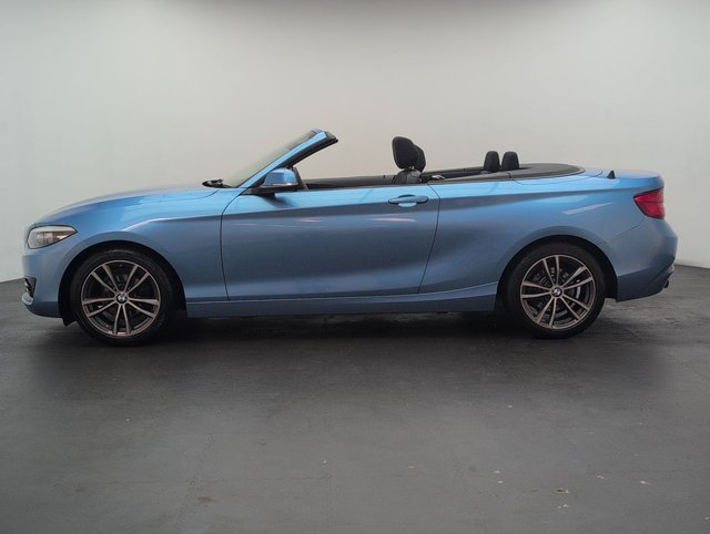 USED 2018 68 BMW 2 Series 1.5 218i Gpf Sport Convertible 2dr Petrol Auto Euro 6 (s/S) (136 Ps) Bluetooth+navigation