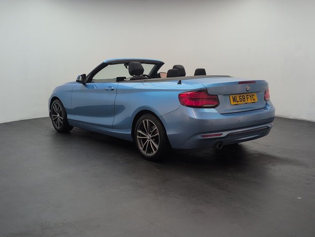 USED 2018 68 BMW 2 Series 1.5 218i Gpf Sport Convertible 2dr Petrol Auto Euro 6 (s/S) (136 Ps) Bluetooth+navigation