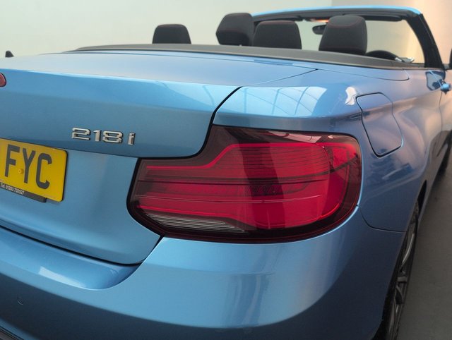 USED 2018 68 BMW 2 Series 1.5 218i Gpf Sport Convertible 2dr Petrol Auto Euro 6 (s/S) (136 Ps) Bluetooth+navigation