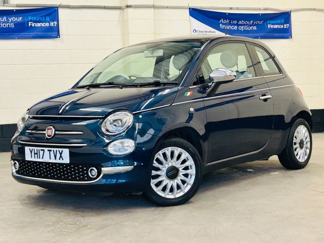 2017 17 Fiat 500 1.2 Lounge Hatchback 3 Door Petrol Manual Euro 6 (s/s) (69 bhp)