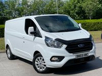 USED 2019 69 FORD TRANSIT CUSTOM 2.0 300 EcoBlue Limited Panel Van 5dr Diesel Manual L2 H1 Euro 6 (s/s) (130 ps) * * NO VAT * * PARKING SENSORS