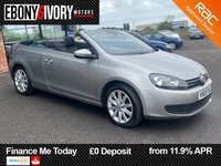 USED 2015 65 VOLKSWAGEN GOLF 1.6 TDI BlueMotion Tech SE Cabriolet 2dr Diesel Manual Euro 5 (s/s) (105 ps) FULL SERVICE HISTORY 2 KEYS BOOK PACK SERVICED AS REQUIRED AND 1 YEAR MOT WITHIN THE SALE