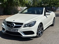 USED 2015 15 MERCEDES-BENZ E-CLASS 3.0 E350d V6 BlueTEC AMG Line Cabriolet 2dr Diesel G-Tronic+ Euro 6 (s/s) (258 ps) 