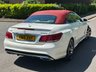 USED 2015 15 MERCEDES-BENZ E-CLASS 3.0 E350d V6 BlueTEC AMG Line Cabriolet 2dr Diesel G-Tronic+ Euro 6 (s/s) (258 ps) 