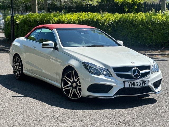 2015 15 Mercedes-Benz E-Class 3.0 E350d V6 BlueTEC AMG Line Cabriolet 2dr Diesel G-Tronic+ Euro 6 (s/s) (258 ps)