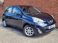USED 2014 14 NISSAN MICRA 1.2 Acenta Hatchback 5dr Petrol Manual Euro 5 (80 ps) 