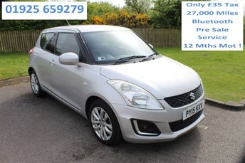 2015 SUZUKI SWIFT 1.2 SZ3 Hatchback 5dr Petrol Manual Euro 6 (94 ps) &pound;6299.00