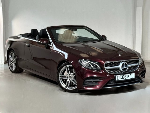 2019 68 Mercedes-Benz E-Class 2.0 E220d AMG Line (Premium) Cabriolet 2dr Diesel G-Tronic+ Euro 6 (s/s) (194 ps)
