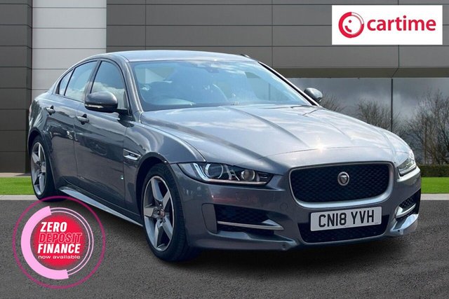 View our Jaguar Xe 2.0d R-Sport Saloon 4dr Diesel Auto Euro 6 (s/s) (180 ps) Touchscreen, Satellite Navigation, Bluetooth, DAB - Digital Radio, 18-Inch Alloy Wheels